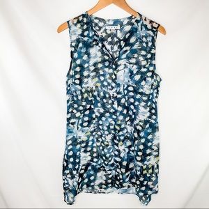 CAbi #416 Sheer Avery Tunic